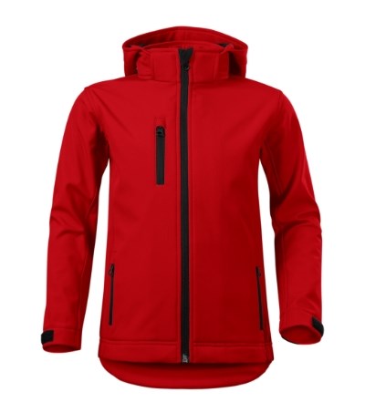 Softshelljacke Kinder Performance rot